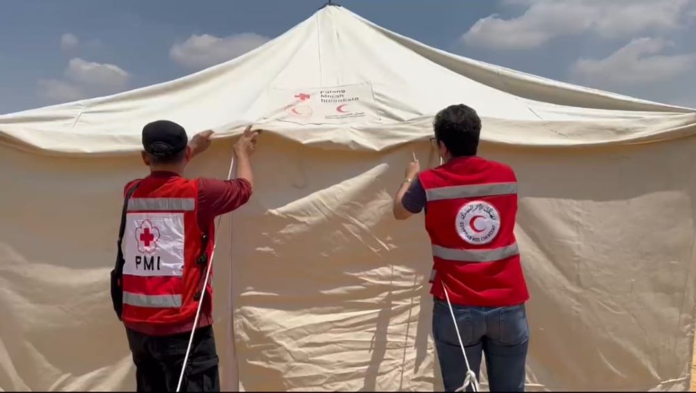 PMI Siap Kirim 500 Unit Tenda ke Gaza