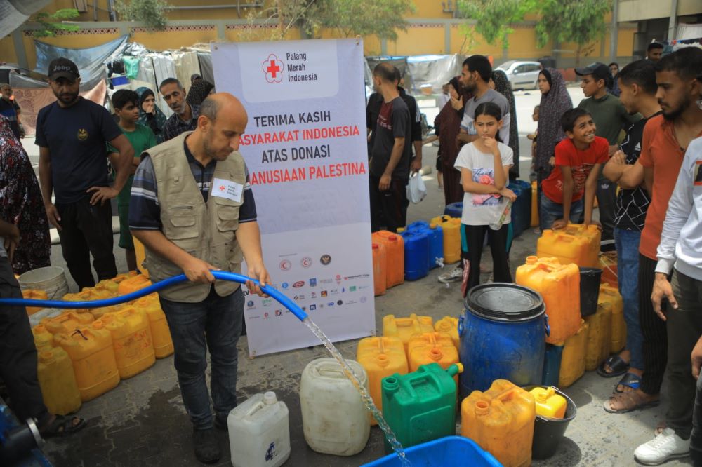 Air Bersih untuk Bantu Krisis Air di Gaza dan Khan Younis