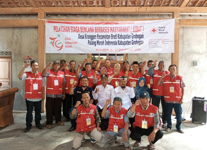 SERING TERJADI BANJIR, SIBAT KRONGGEN DI BENTUK